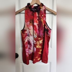 Elie Tahari silk tank blouse
